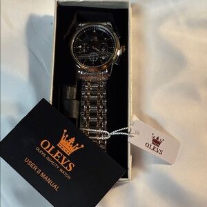 OLEVS 3652 Luxury Mens Chronograph Automatic Watch